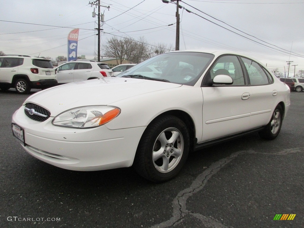 2003 Taurus SES - Vibrant White / Medium Graphite photo #3