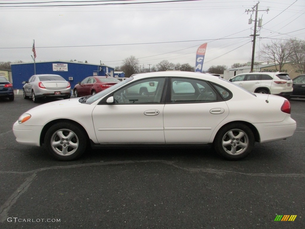 2003 Taurus SES - Vibrant White / Medium Graphite photo #4