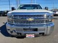 2019 Summit White Chevrolet Silverado 2500HD Work Truck Double Cab 4WD Chassis  photo #2