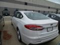 2019 White Platinum Ford Fusion Hybrid SE  photo #3