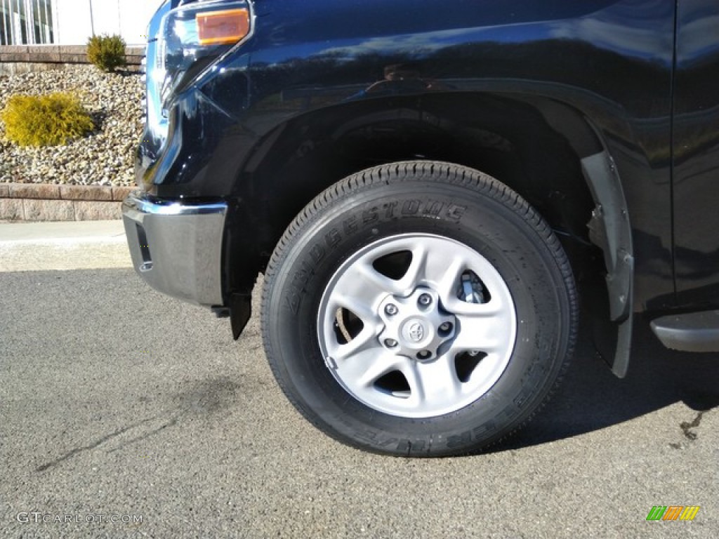 2019 Tundra SR5 Double Cab 4x4 - Midnight Black Metallic / Graphite photo #10