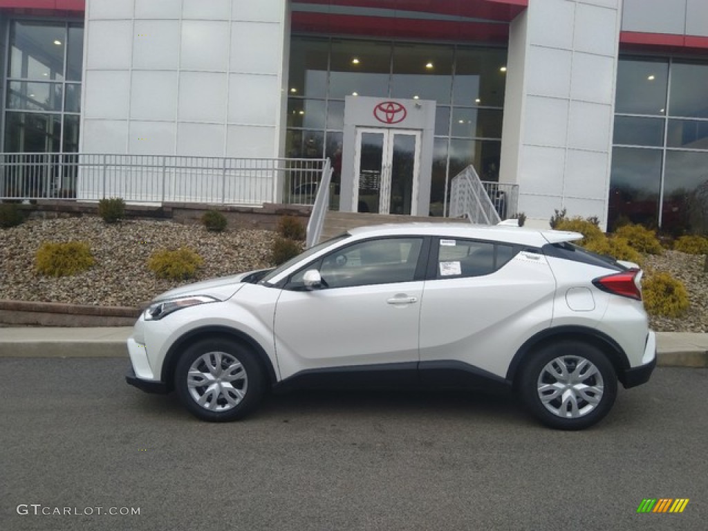 Blizzard White Pearl 2019 Toyota C-HR LE Exterior Photo #131013738