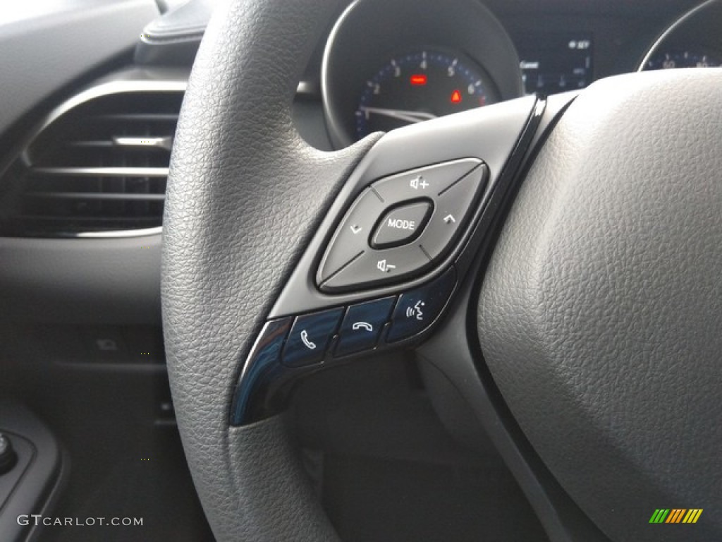 2019 Toyota C-HR LE Black Steering Wheel Photo #131014036
