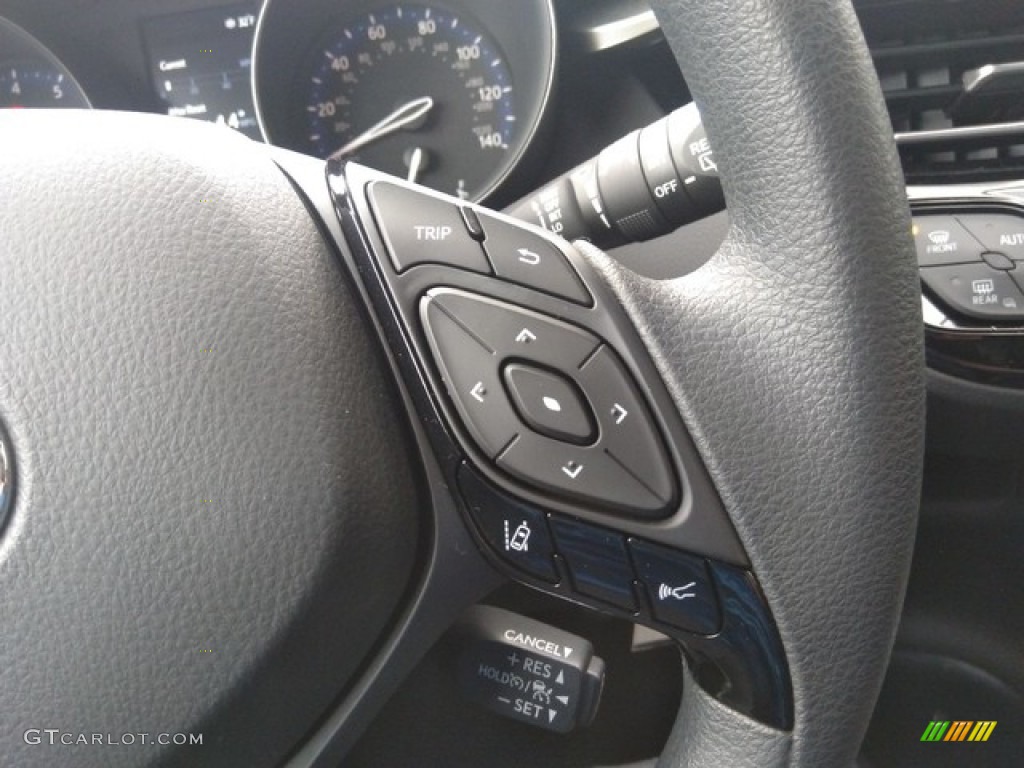 2019 Toyota C-HR LE Black Steering Wheel Photo #131014080