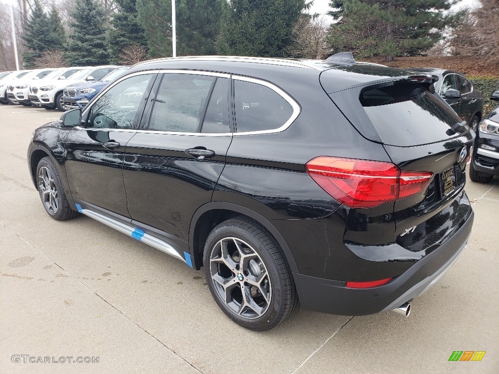 Jet Black 2019 BMW X1 xDrive28i Exterior Photo #131014464