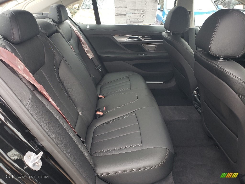 2019 BMW 7 Series 740i xDrive Sedan Rear Seat Photo #131014961