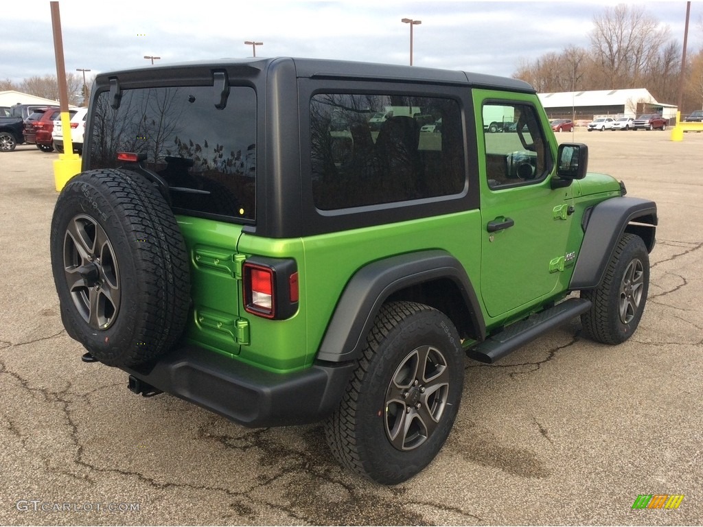 2019 Wrangler Sport 4x4 - Mojito! / Black photo #6