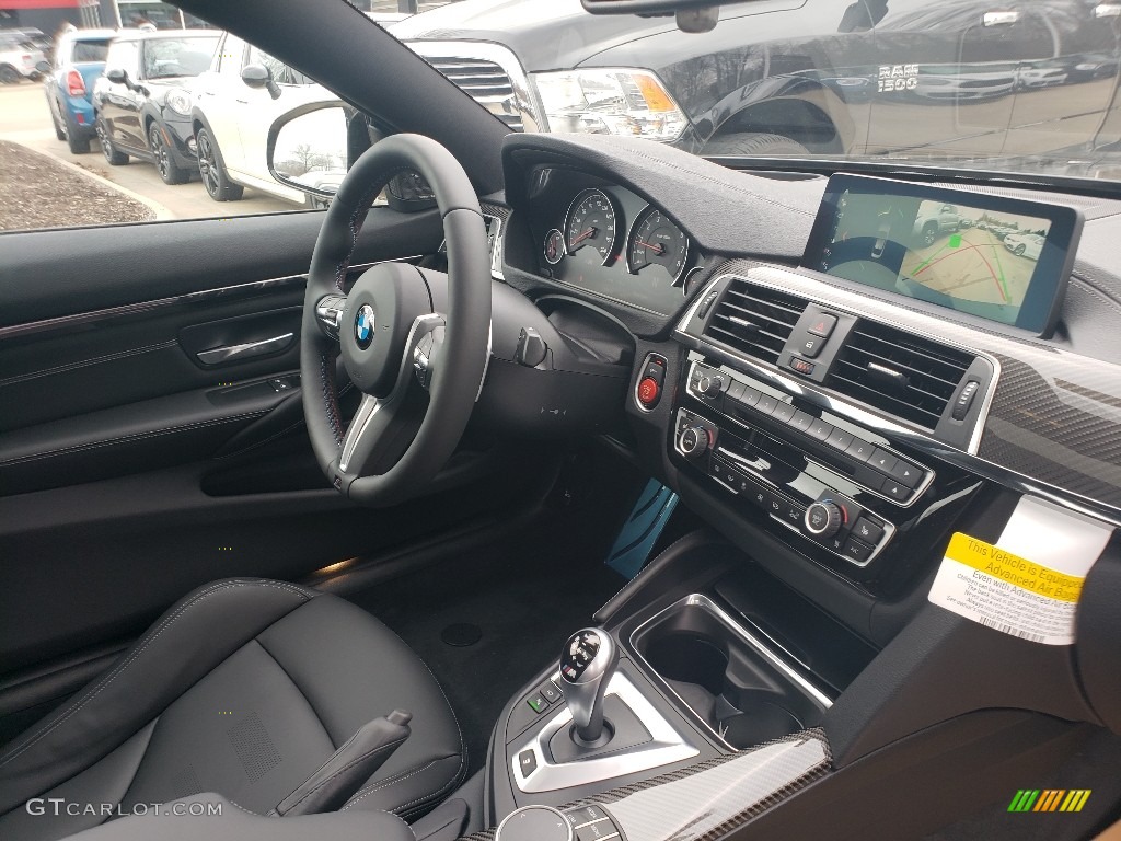 2019 BMW M4 Coupe Black Dashboard Photo #131015772