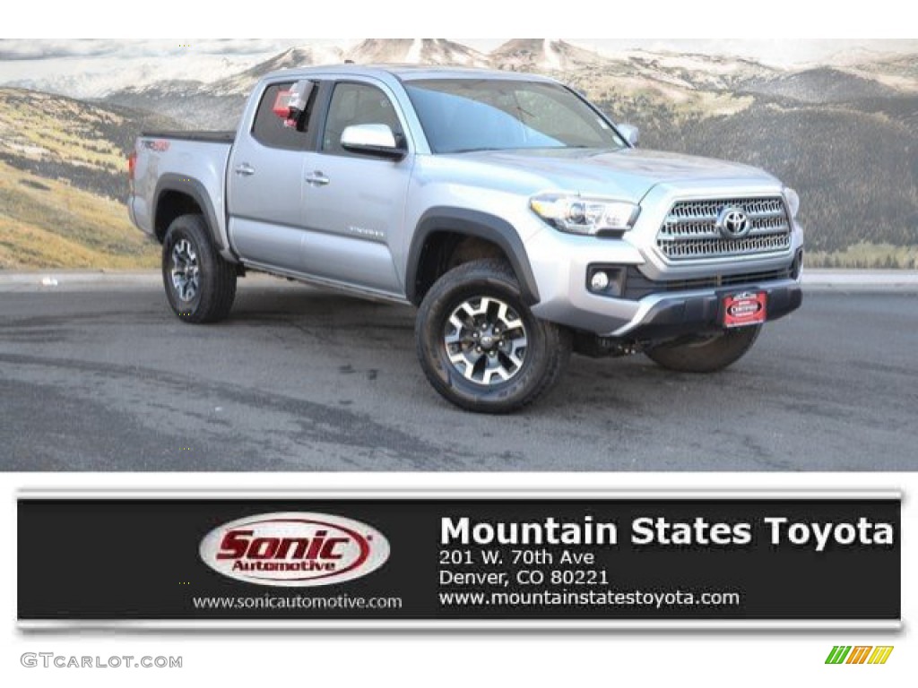 Silver Sky Metallic Toyota Tacoma