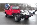 2019 Race Red Ford F350 Super Duty XL Regular Cab 4x4 Chassis  photo #5