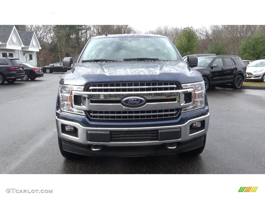 2019 F150 XLT SuperCrew 4x4 - Blue Jeans / Earth Gray photo #2