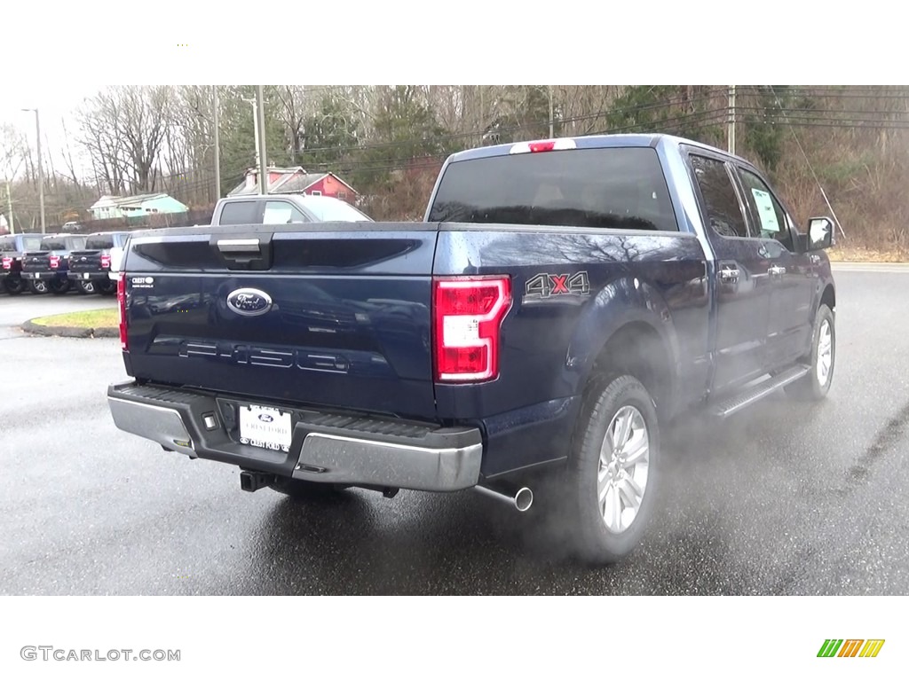 2019 F150 XLT SuperCrew 4x4 - Blue Jeans / Earth Gray photo #7