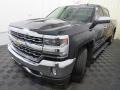 2016 Black Chevrolet Silverado 1500 LTZ Crew Cab 4x4  photo #10