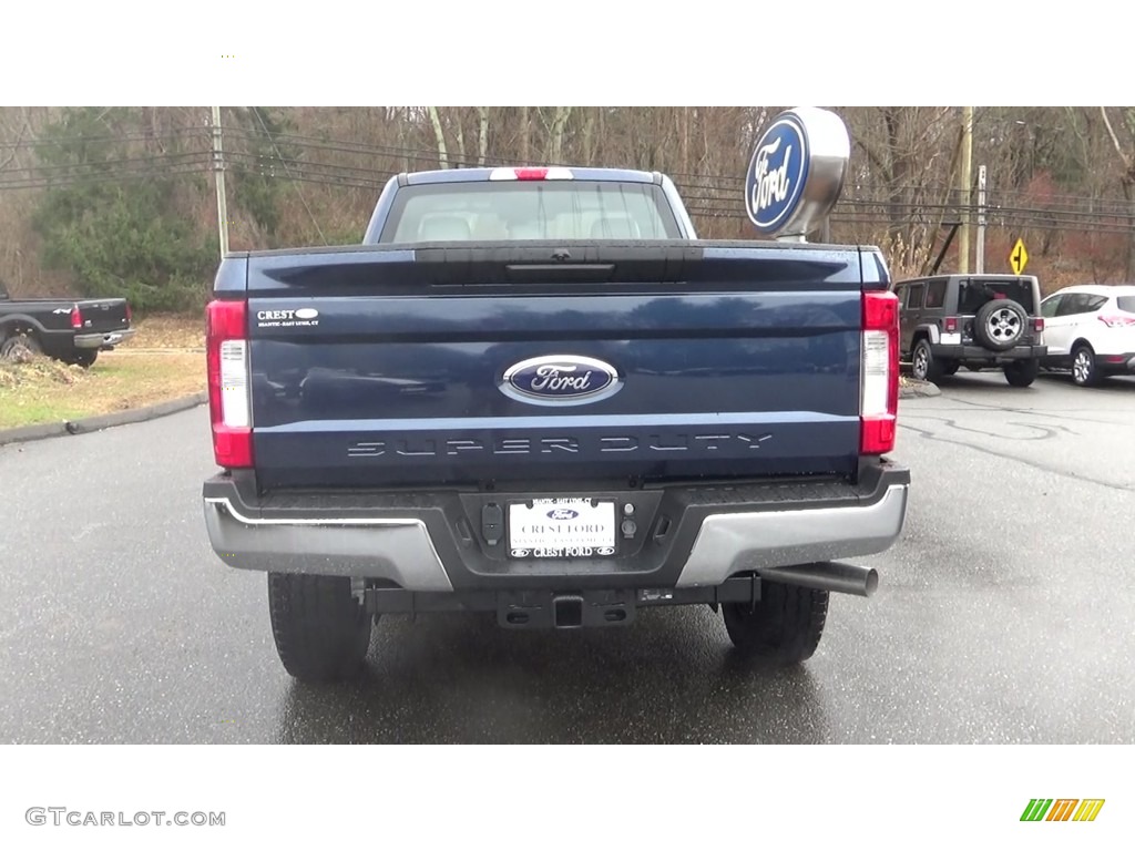 2019 F350 Super Duty XL Regular Cab 4x4 - Blue Jeans / Earth Gray photo #6