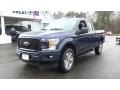 2018 Blue Jeans Ford F150 STX SuperCab 4x4  photo #3