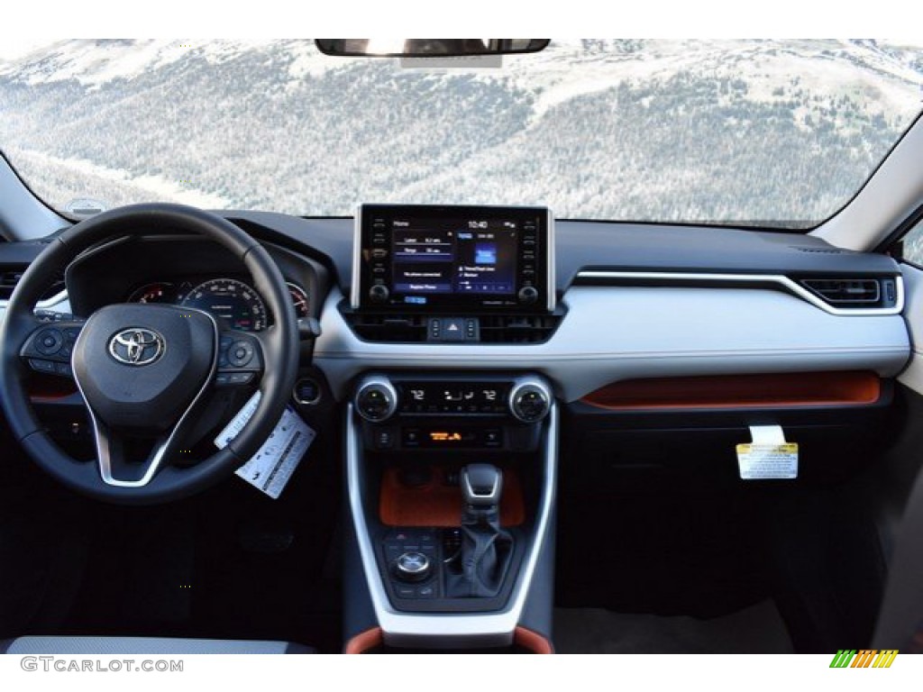 2019 Toyota RAV4 Adventure AWD Mocha Dashboard Photo #131021895