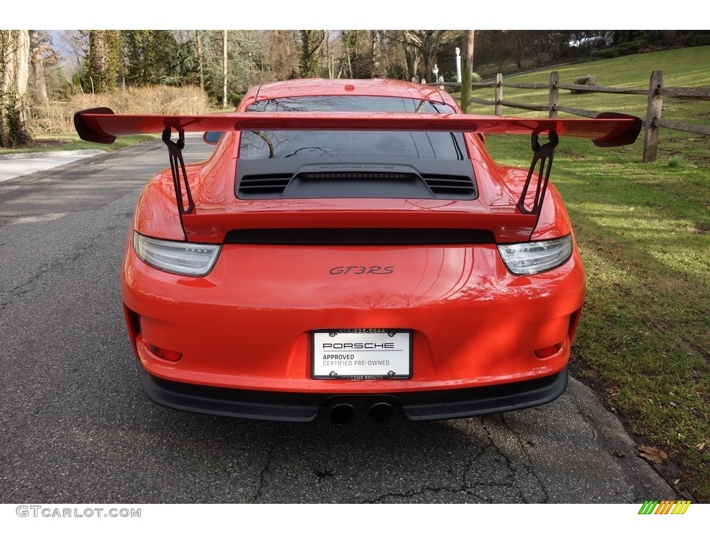 2016 911 GT3 RS - Lava Orange / Black/Lava Orange photo #5