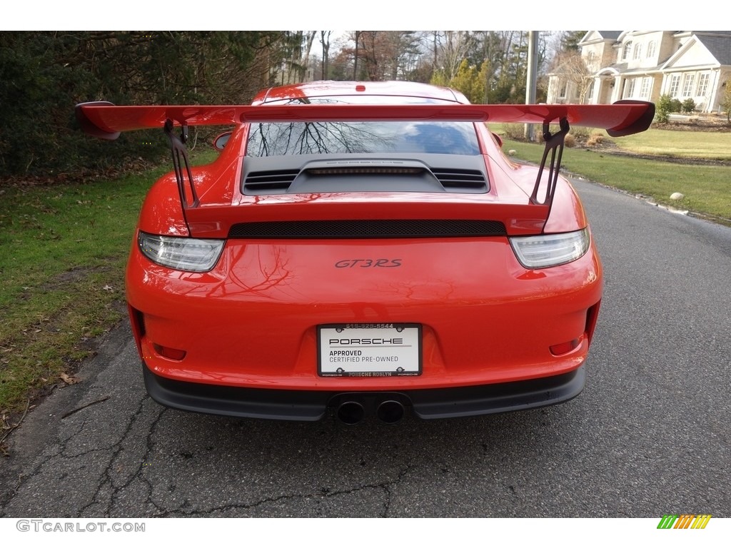 2016 911 GT3 RS - Lava Orange / Black/Lava Orange photo #9