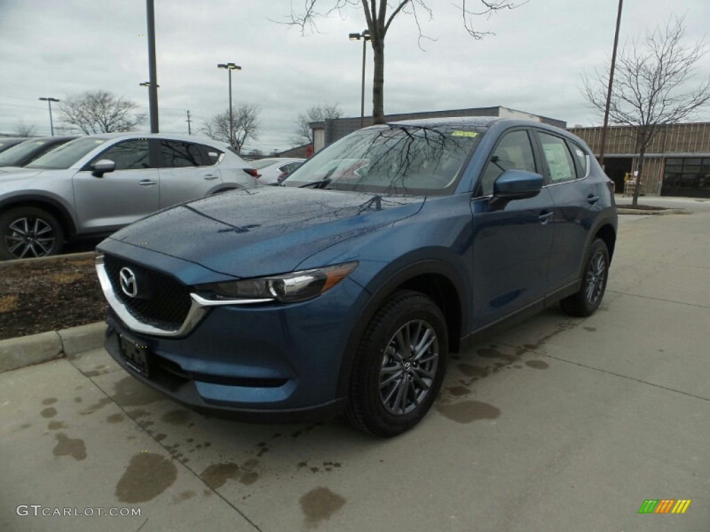 2019 CX-5 Sport AWD - Eternal Blue Mica / Black photo #1