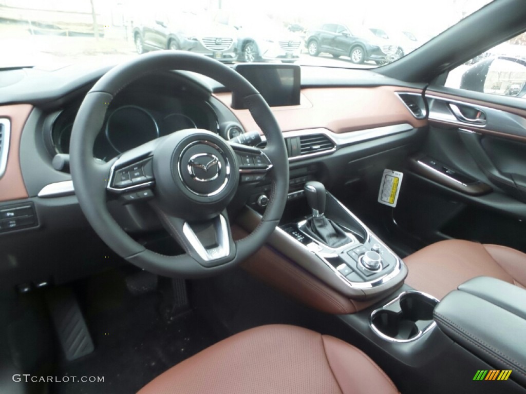 Auburn Interior 2019 Mazda CX-9 Signature AWD Photo #131023071