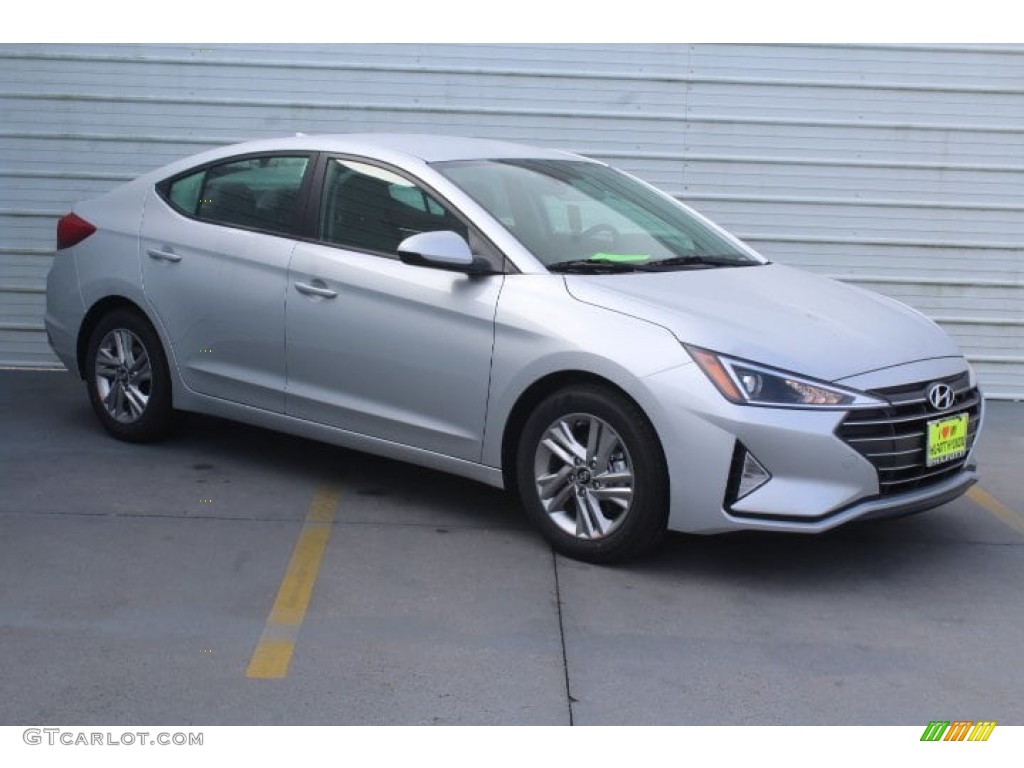 2019 Elantra SEL - Symphony Silver / Gray photo #2