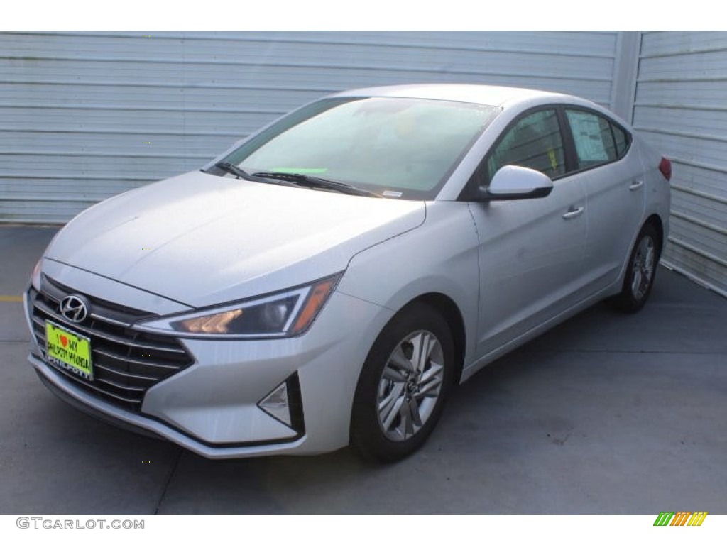 2019 Elantra SEL - Symphony Silver / Gray photo #4