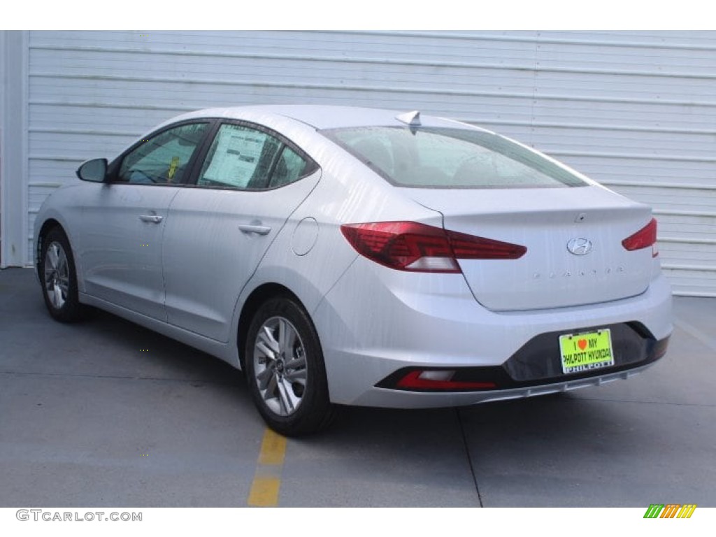 2019 Elantra SEL - Symphony Silver / Gray photo #6