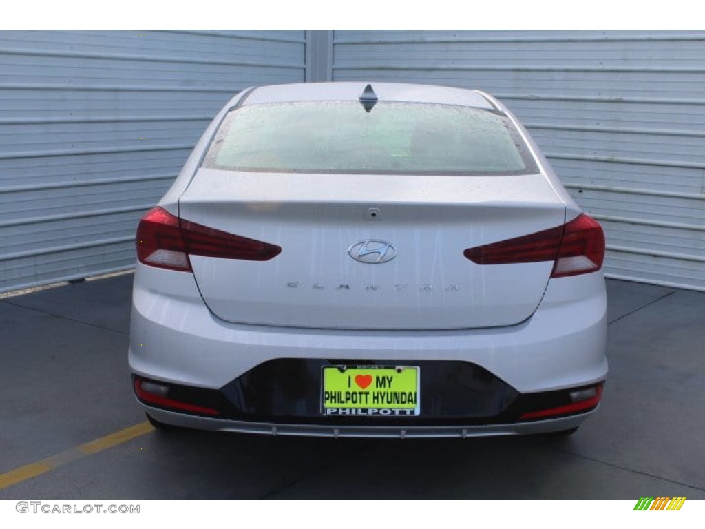 2019 Elantra SEL - Symphony Silver / Gray photo #7