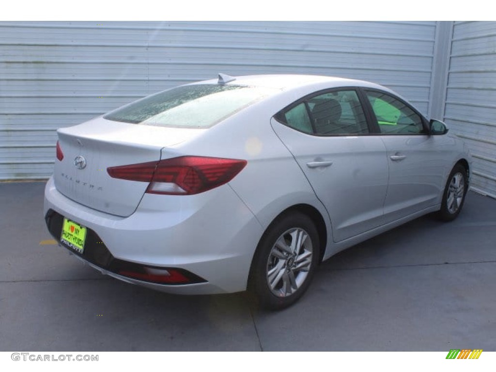 2019 Elantra SEL - Symphony Silver / Gray photo #8