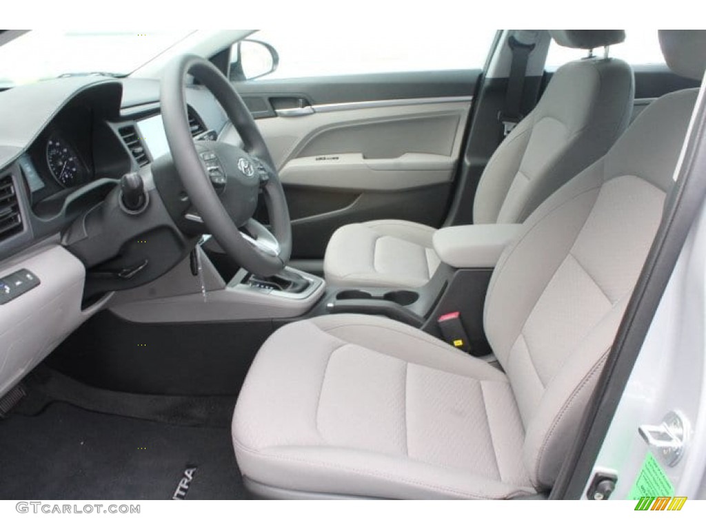 2019 Elantra SEL - Symphony Silver / Gray photo #10
