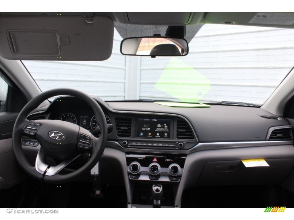 2019 Elantra SEL - Symphony Silver / Gray photo #18
