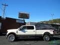 2019 White Platinum Ford F350 Super Duty Lariat Crew Cab 4x4  photo #2
