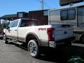 2019 White Platinum Ford F350 Super Duty Lariat Crew Cab 4x4  photo #3