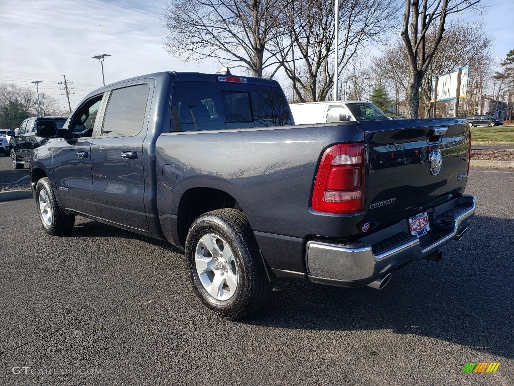 2019 1500 Big Horn Crew Cab 4x4 - Maximum Steel Metallic / Black photo #4