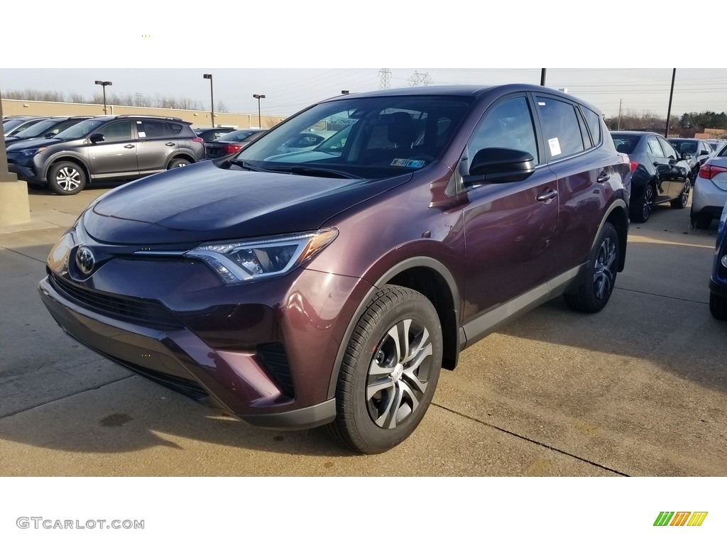 2018 RAV4 LE - Black / Black photo #1