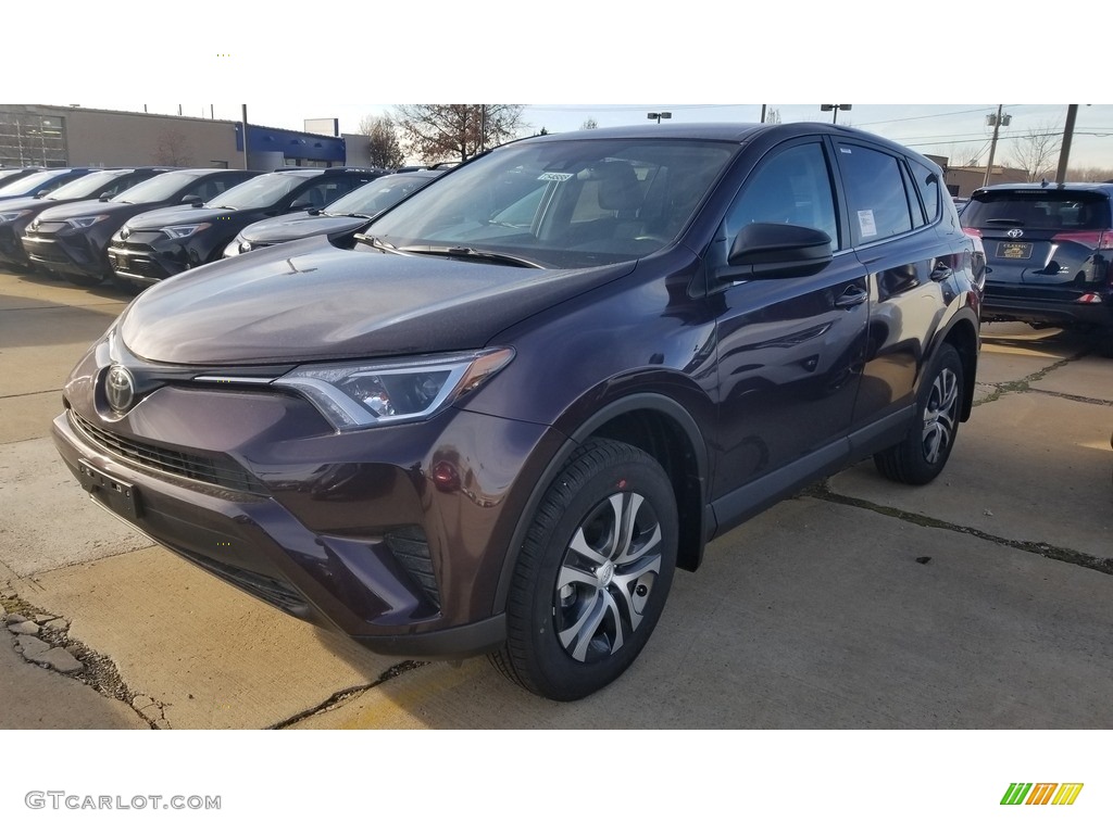 2018 RAV4 LE - Black / Black photo #1