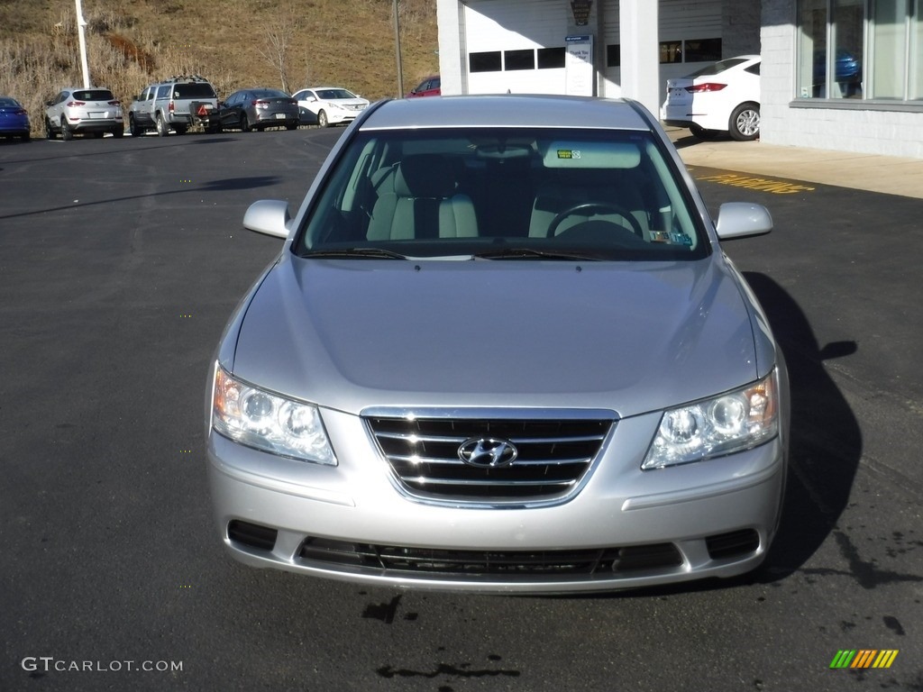 2009 Sonata GLS V6 - Bright Silver / Gray photo #4