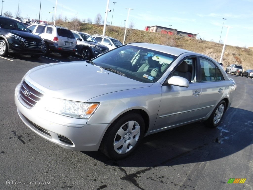 2009 Sonata GLS V6 - Bright Silver / Gray photo #5