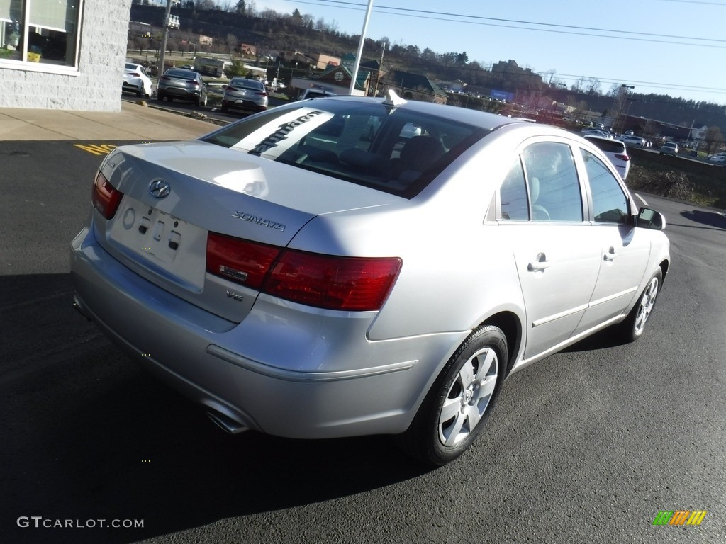 2009 Sonata GLS V6 - Bright Silver / Gray photo #10