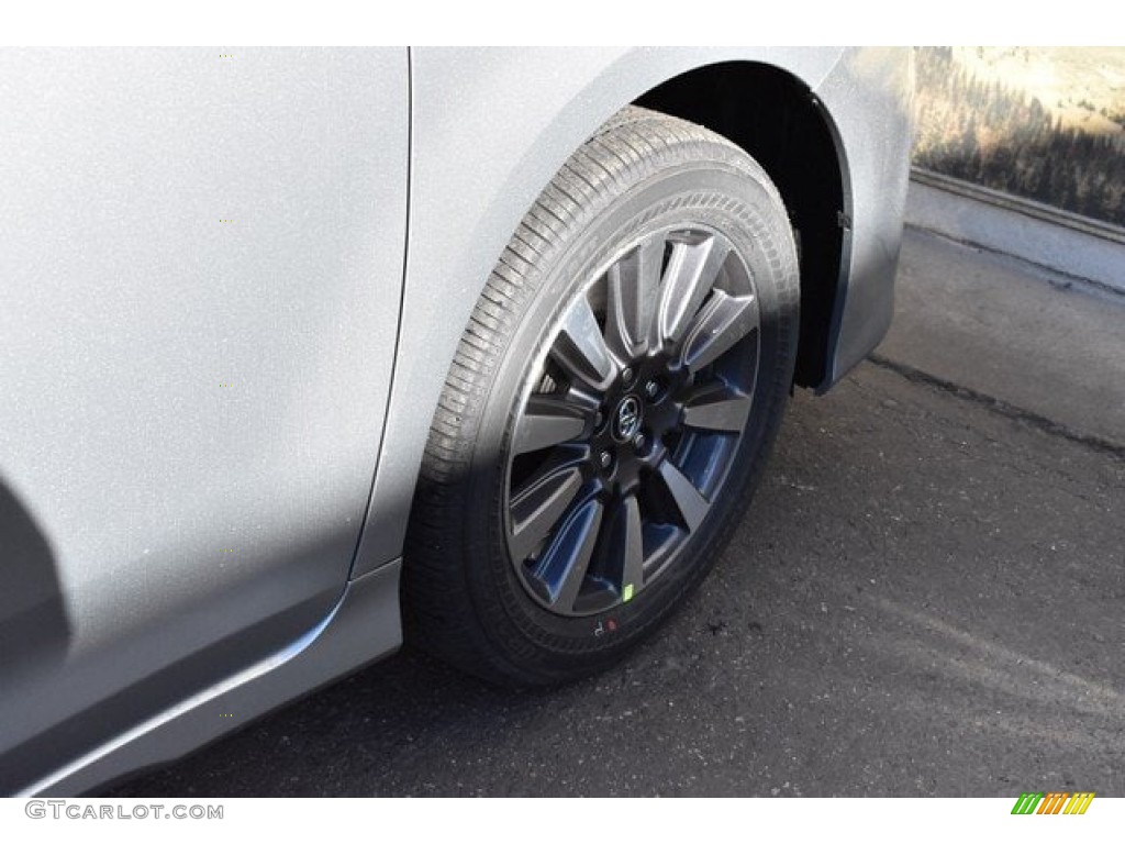 2019 Sienna Limited AWD - Celestial Silver Metallic / Ash photo #33