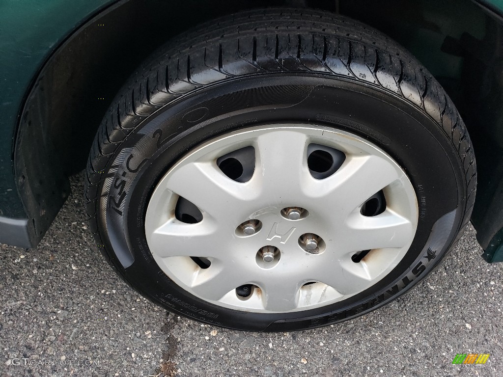 1999 Civic LX Sedan - Clover Green Pearl / Gray photo #27