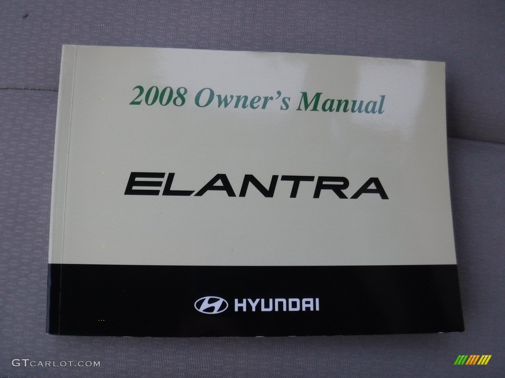 2008 Elantra GLS Sedan - Regatta Blue Metallic / Beige photo #17