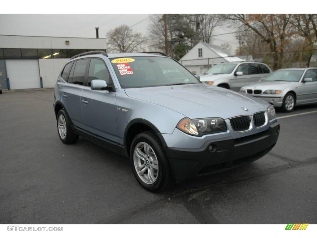 Blue Water Metallic BMW X3