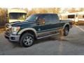 2011 Forest Green Metallic Ford F350 Super Duty Lariat Crew Cab 4x4 #131027526