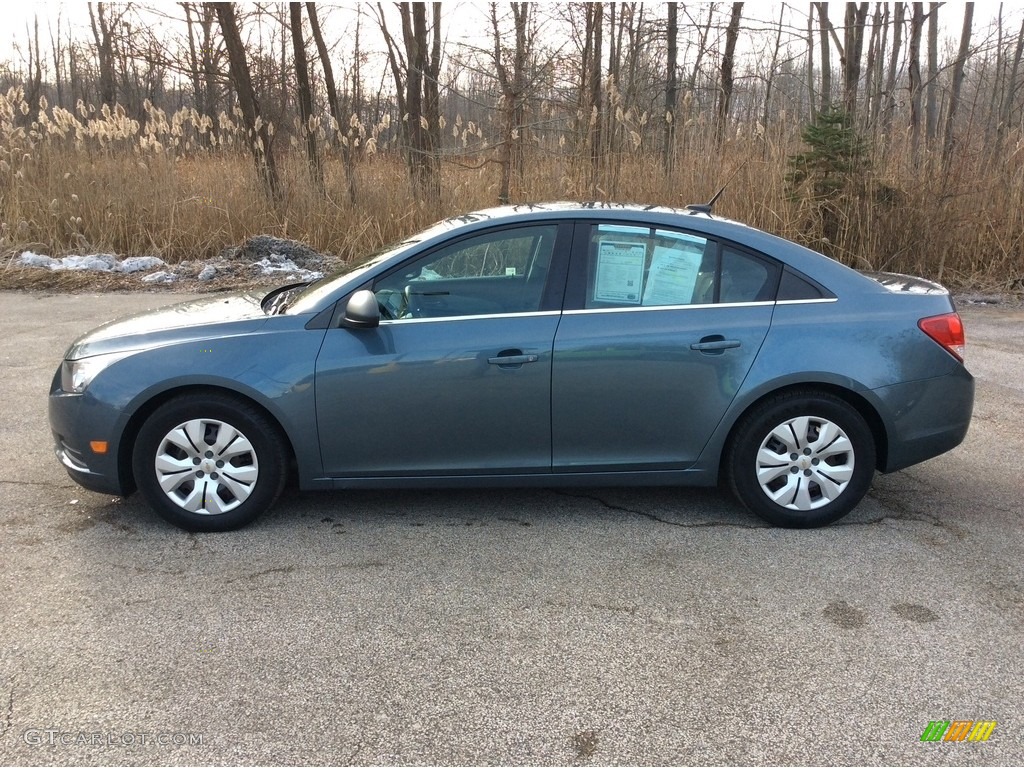 2012 Cruze LS - Blue Granite Metallic / Jet Black/Medium Titanium photo #3