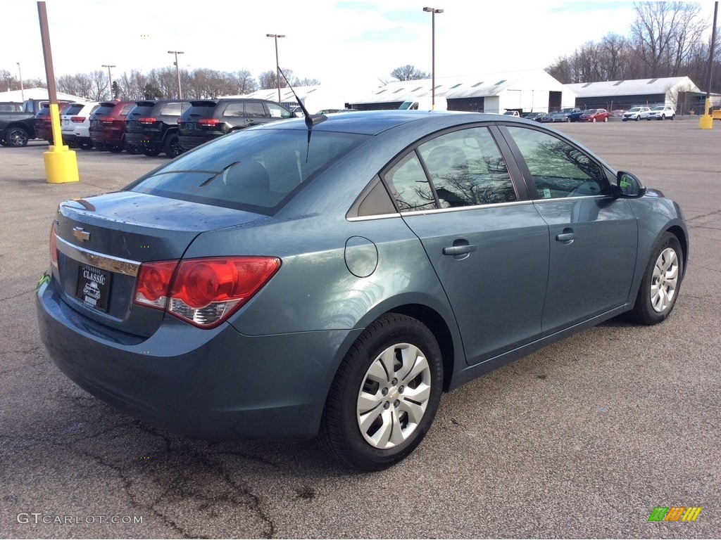 2012 Cruze LS - Blue Granite Metallic / Jet Black/Medium Titanium photo #6