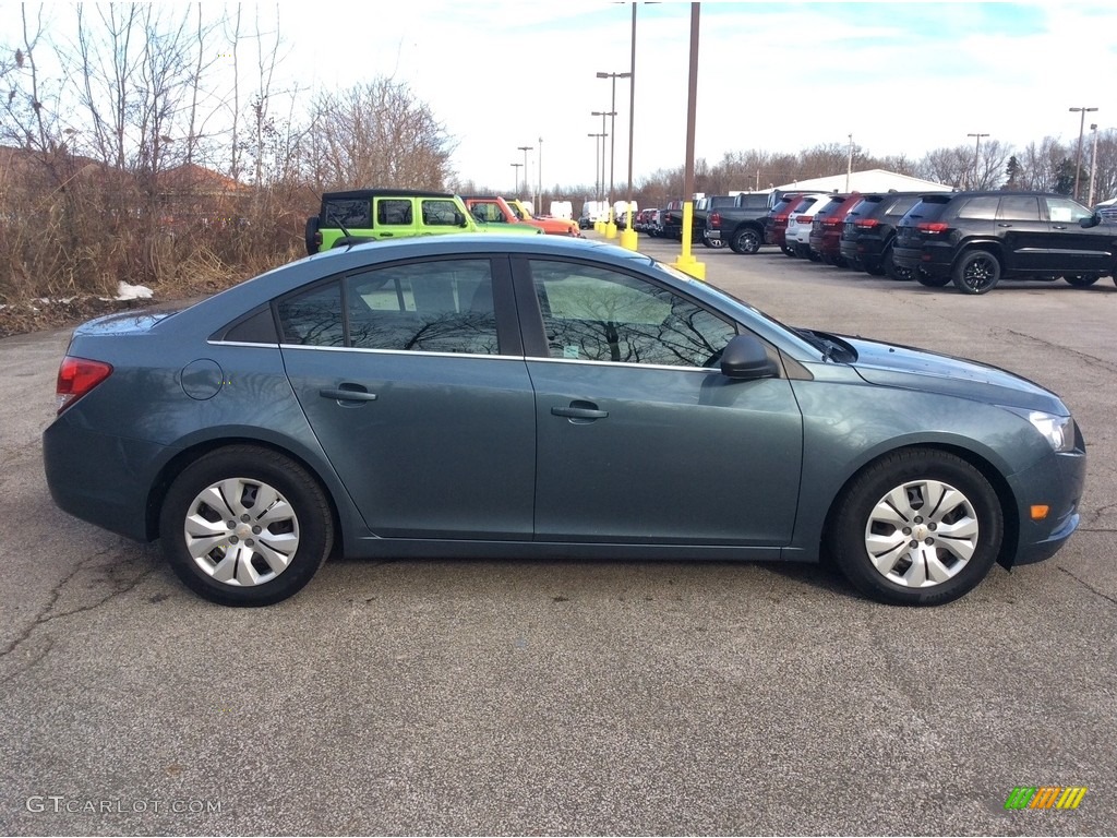 2012 Cruze LS - Blue Granite Metallic / Jet Black/Medium Titanium photo #7