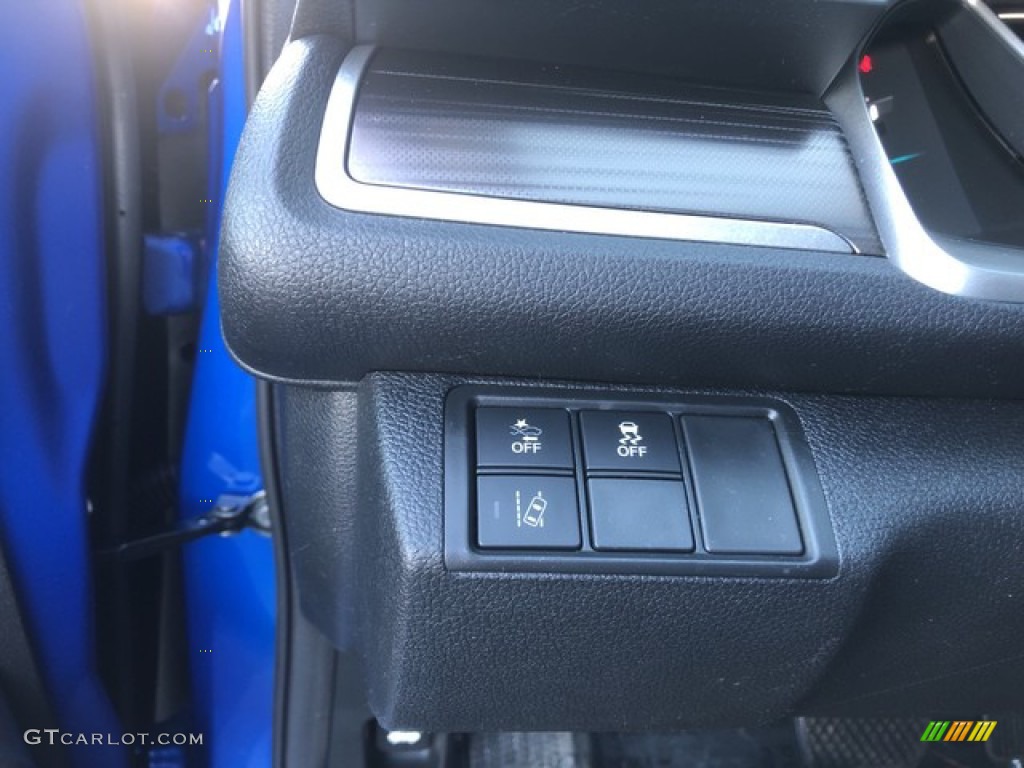 2019 Civic EX Sedan - Agean Blue Metallic / Black photo #13