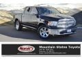 Black 2012 Dodge Ram 1500 Laramie Crew Cab 4x4