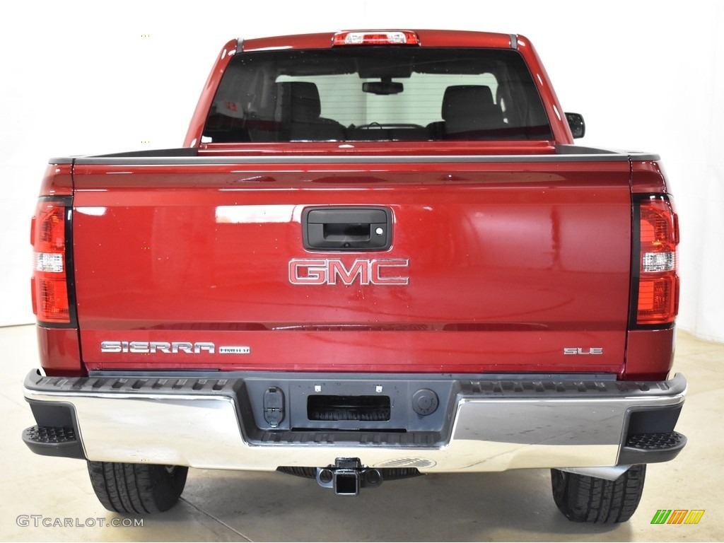 2019 Sierra 1500 Limited SLE Double Cab 4WD - Red Quartz Tintcoat / Jet Black photo #3